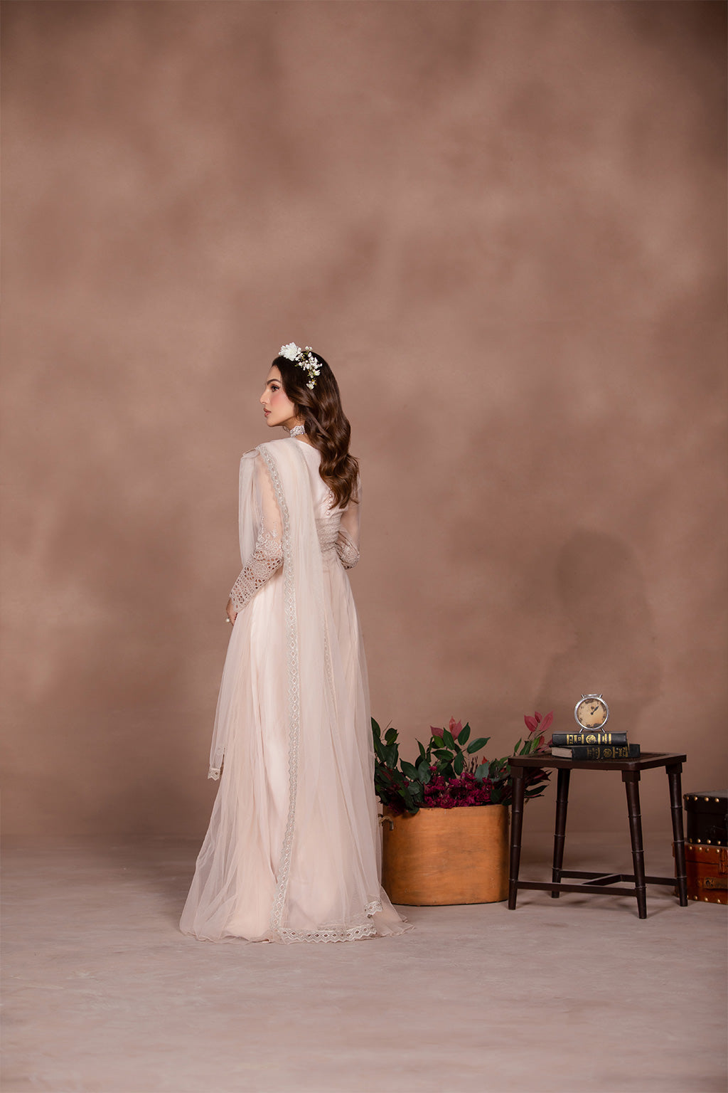 Flossie | Studio RTW | ROSE COLORED - by - Libasekhas UK - Registered Vendor of : Flossie - 100% Original Designer Dresss