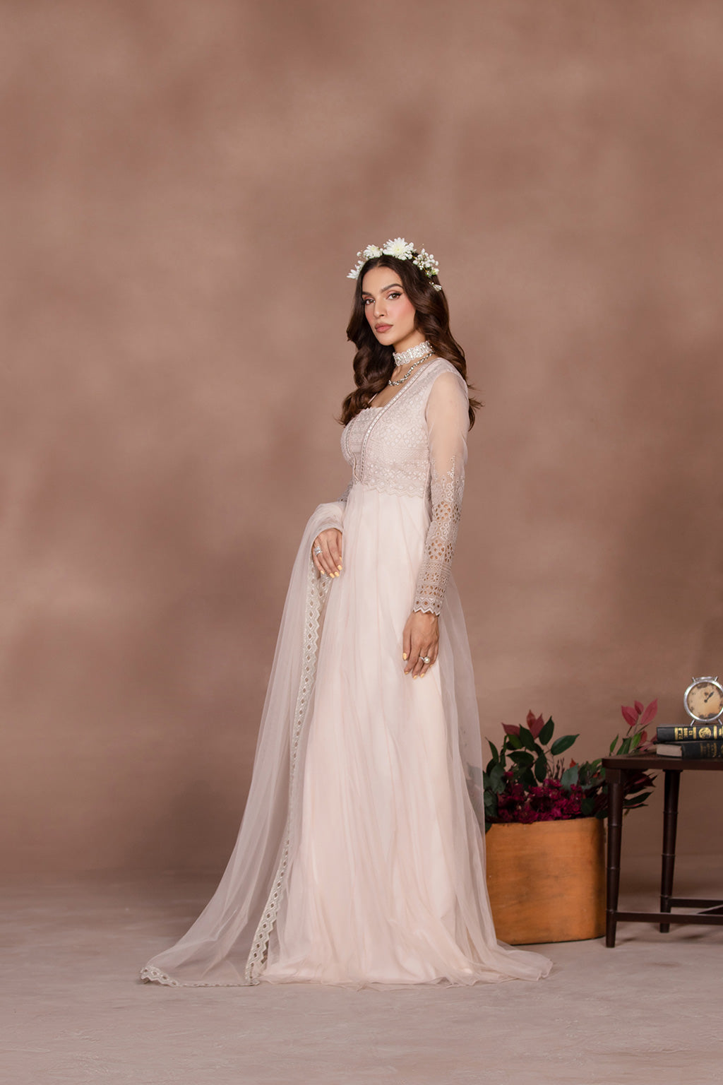 Flossie | Studio RTW | ROSE COLORED - by - Libasekhas UK - Registered Vendor of : Flossie - 100% Original Designer Dresss