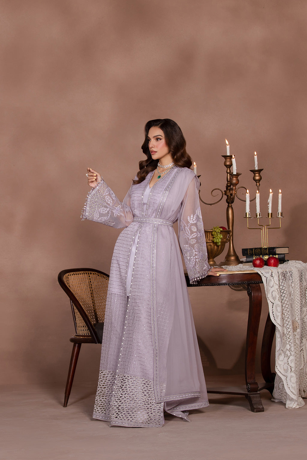 Flossie | Studio RTW | LILAC SNOW - by - Libasekhas UK - Registered Vendor of : Flossie - 100% Original Designer Dresss