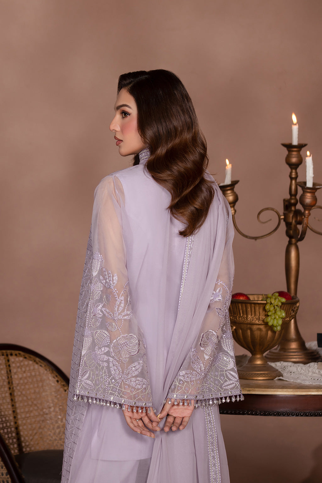 Flossie | Studio RTW | LILAC SNOW - by - Libasekhas UK - Registered Vendor of : Flossie - 100% Original Designer Dresss