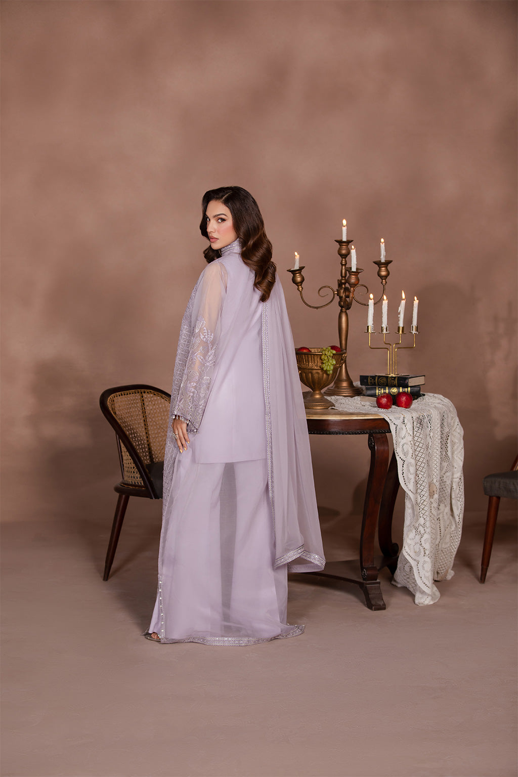 Flossie | Studio RTW | LILAC SNOW - by - Libasekhas UK - Registered Vendor of : Flossie - 100% Original Designer Dresss