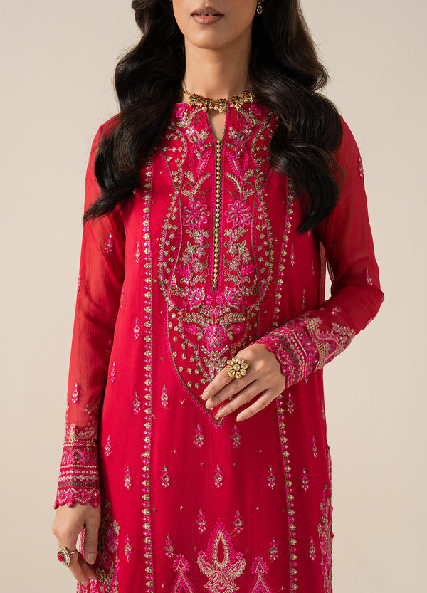 Maryum N Maria | Zaib Luxury | Embroirdered Chiffon ELLA - FS50131 - by Libasekhas UK - Registered Vendor of : Maryum N Maria - 100% Original Designer Dress