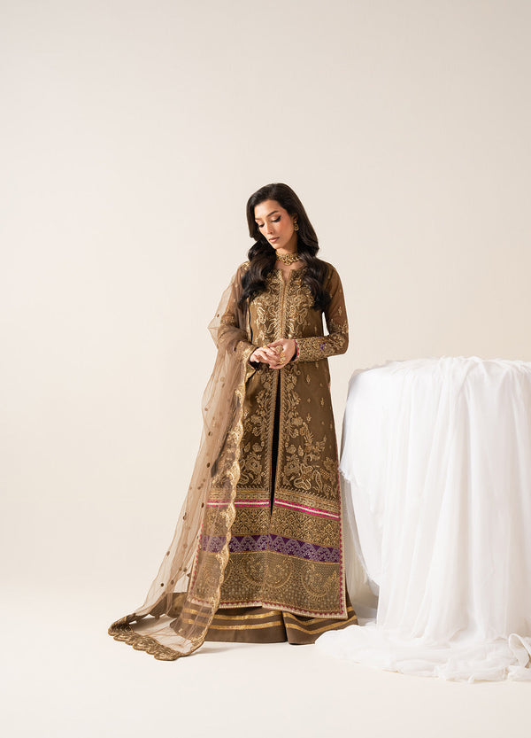 Maryum N Maria | Zaib Luxury | Embroirdered Chiffon OLYMPE - FS50133 - by Libasekhas UK - Registered Vendor of : Maryum N Maria - 100% Original Designer Dress