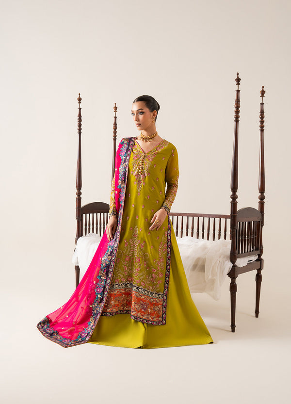 Maryum N Maria | Zaib Luxury | Embroirdered Chiffon REINE - FS50134 - by Libasekhas UK - Registered Vendor of : Maryum N Maria - 100% Original Designer Dress