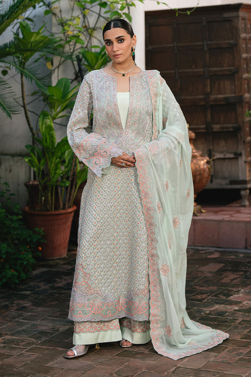 Maryum N Maria | Gulnaar Formals | 3 Piece Embroidered Chiffon TATIANA - FSU5652 - by Libasekhas UK - Registered Vendor of : Maryum N Maria - 100% Original Designer Dress