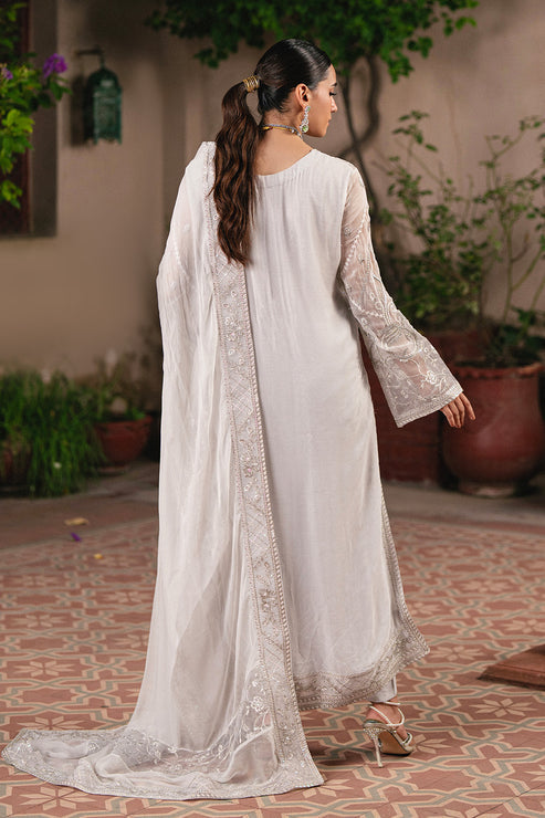 Maryum N Maria | Gulnaar Formals | 3 Piece Embroidered Chiffon FAINA - FSU5656 - by Libasekhas UK - Registered Vendor of : Maryum N Maria - 100% Original Designer Dress