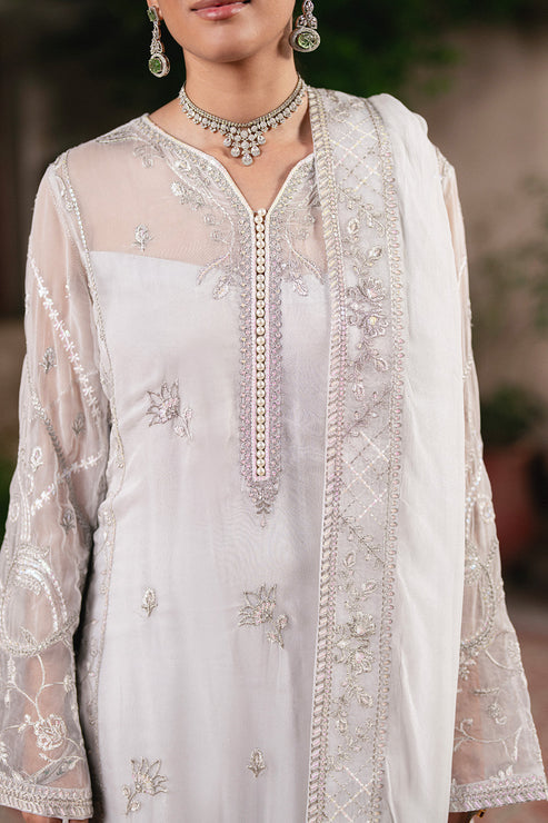 Maryum N Maria | Gulnaar Formals | 3 Piece Embroidered Chiffon FAINA - FSU5656 - by Libasekhas UK - Registered Vendor of : Maryum N Maria - 100% Original Designer Dress