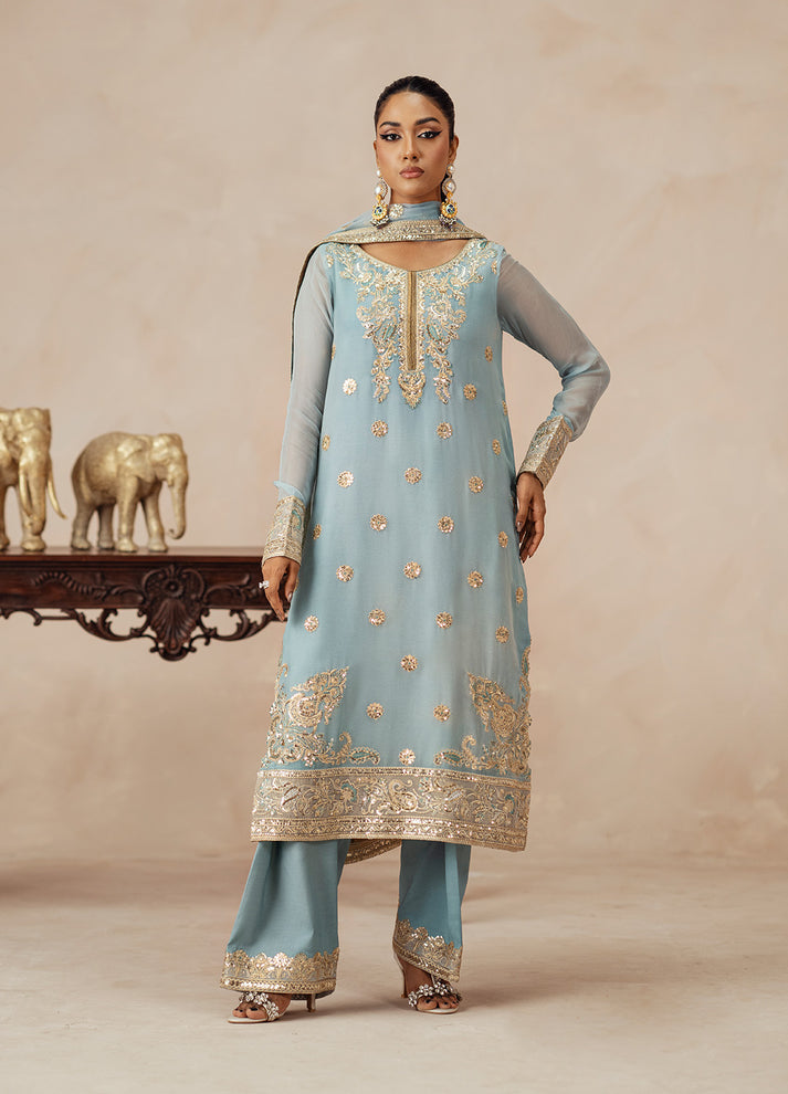 Fressia Premium | Premium Chiffon | FSU5619 - by Libasekhas UK - Registered Vendor of : Fressia Premium - 100% Original Designer Dress