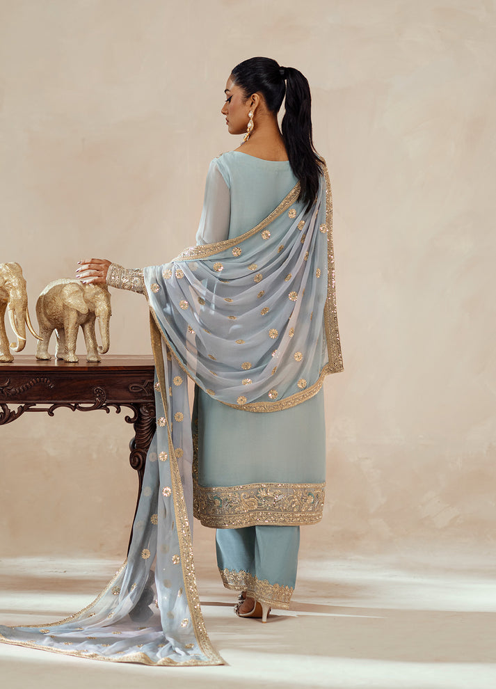 Fressia Premium | Premium Chiffon | FSU5619 - by Libasekhas UK - Registered Vendor of : Fressia Premium - 100% Original Designer Dress