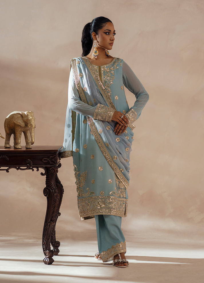 Fressia Premium | Premium Chiffon | FSU5619 - by Libasekhas UK - Registered Vendor of : Fressia Premium - 100% Original Designer Dress