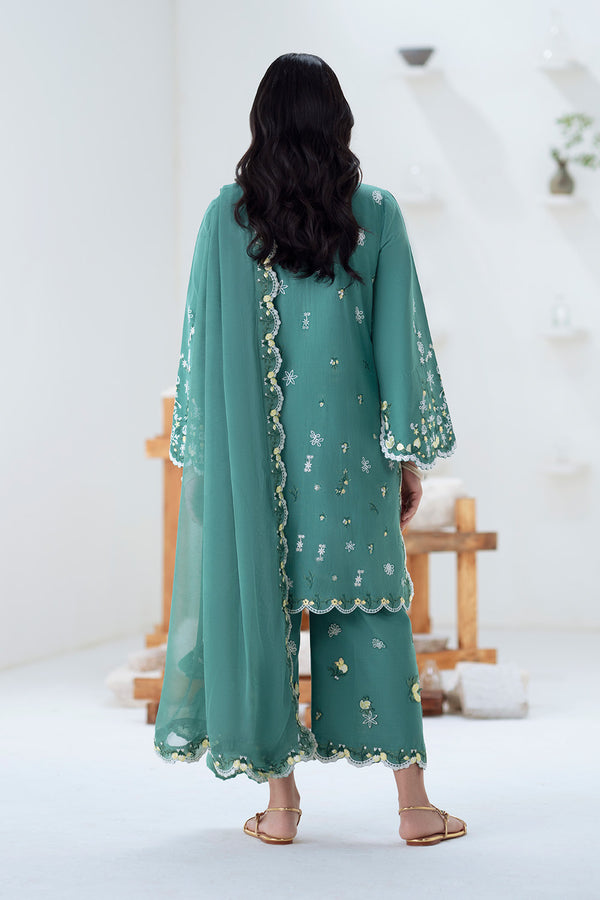Maryum N Maria | Noore Winters 25 | 3 Piece Embroidered Khaddar TABANA - FSU5676 - by Libasekhas UK - Registered Vendor of : Maryum N Maria - 100% Original Designer Dress