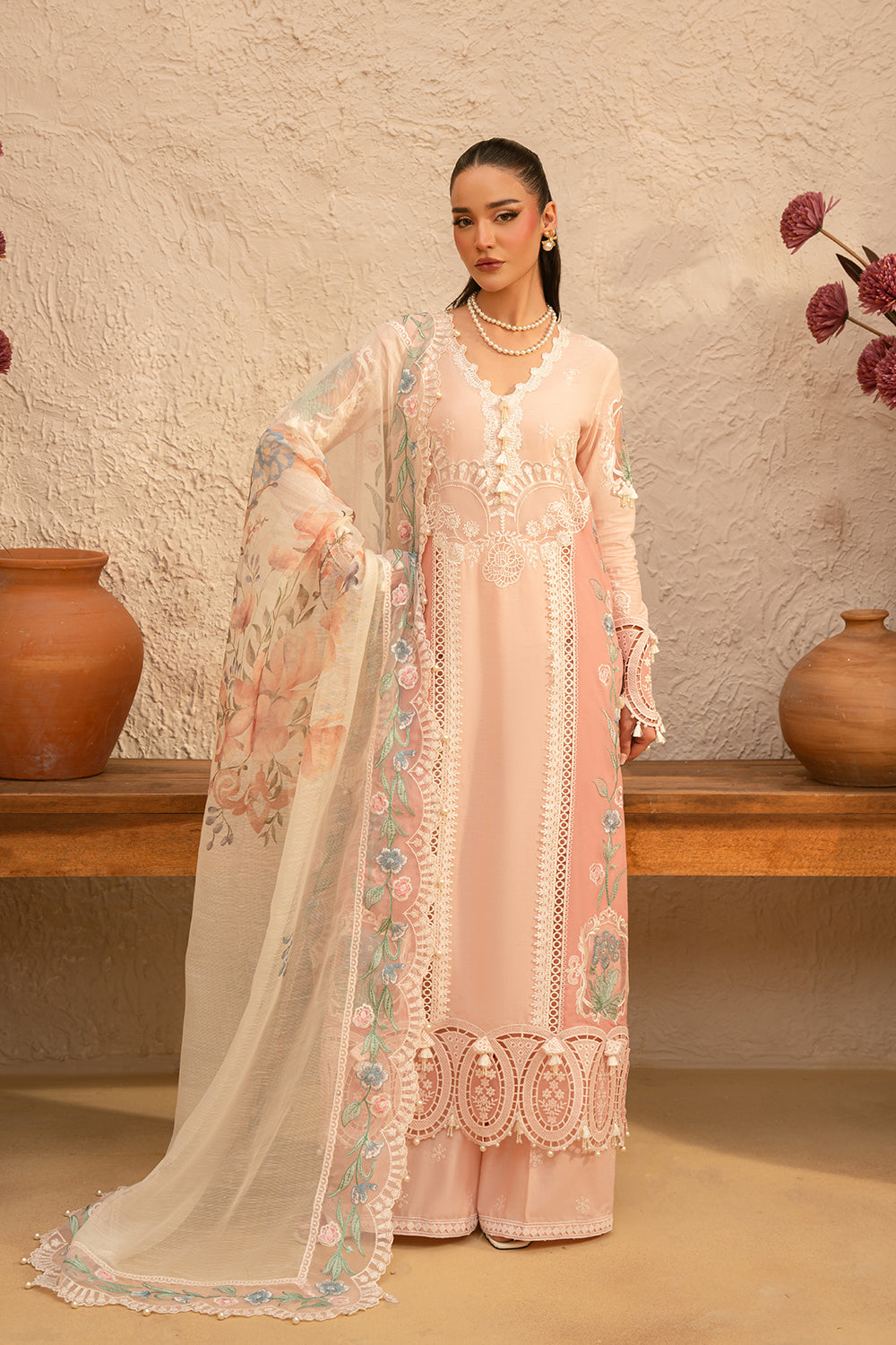 Saira Rizwan | Luxury Lawn 25 | FREYA-SRL25-09 - by - Libasekhas UK - Registered Vendor of : Saira Rizwan - 100% Original Designer Dresss