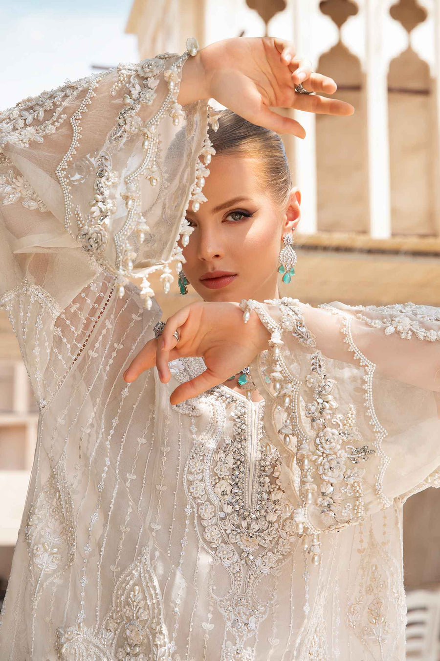 Maria B | Bridal Formals | Pearla - by - Libasekhas UK - Registered Vendor of : Maria B - 100% Original Designer Dresss