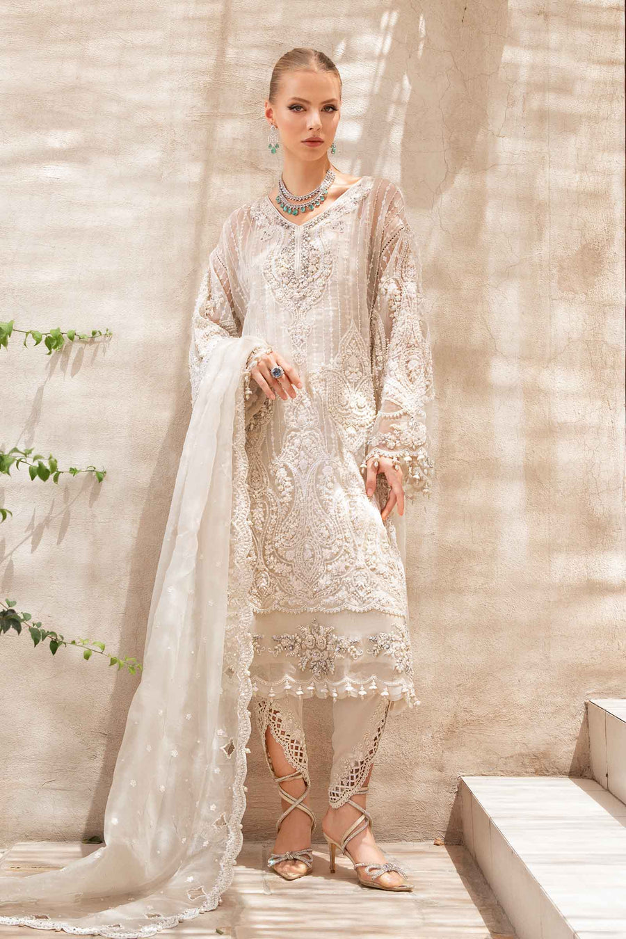 Maria B | Bridal Formals | Pearla - by - Libasekhas UK - Registered Vendor of : Maria B - 100% Original Designer Dresss