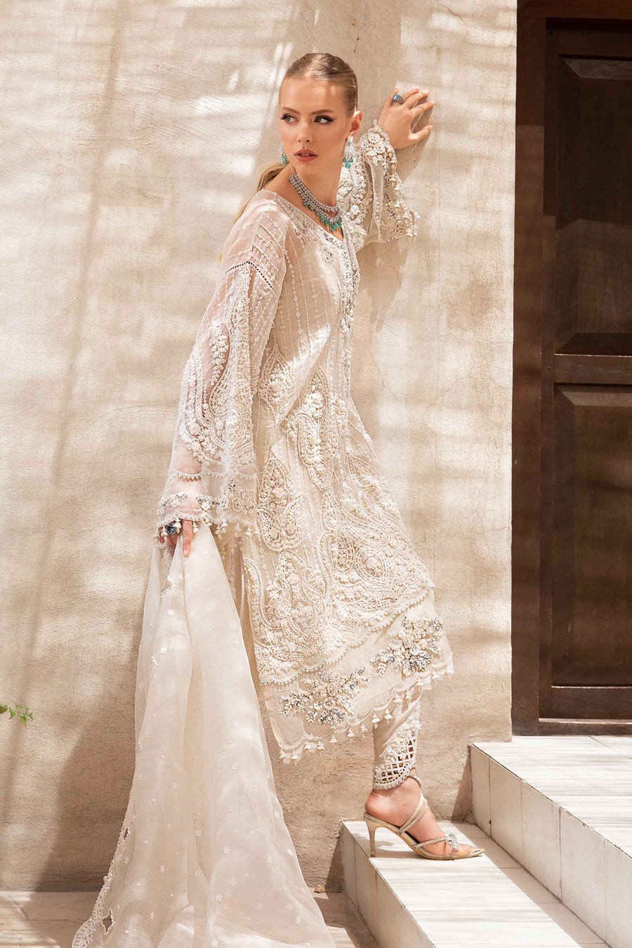 Maria B | Bridal Formals | Pearla - by - Libasekhas UK - Registered Vendor of : Maria B - 100% Original Designer Dresss