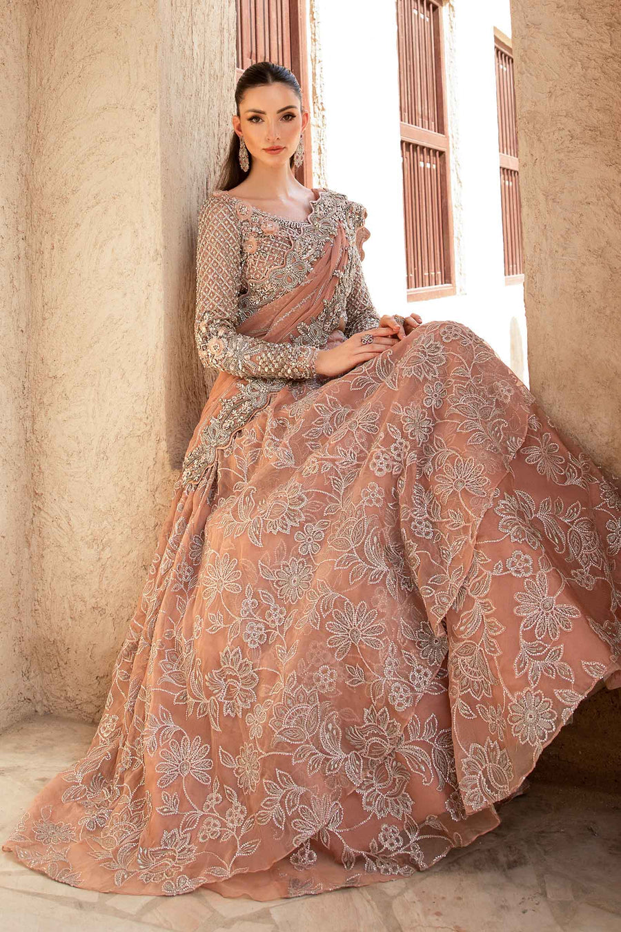 Maria B | Bridal Formals | Wosr - by - Libasekhas UK - Registered Vendor of : Maria B - 100% Original Designer Dresss