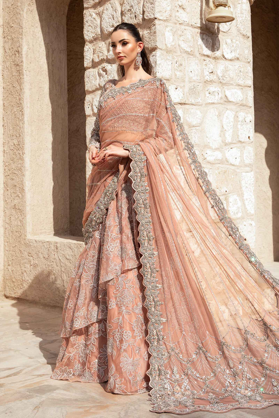 Maria B | Bridal Formals | Wosr - by - Libasekhas UK - Registered Vendor of : Maria B - 100% Original Designer Dresss