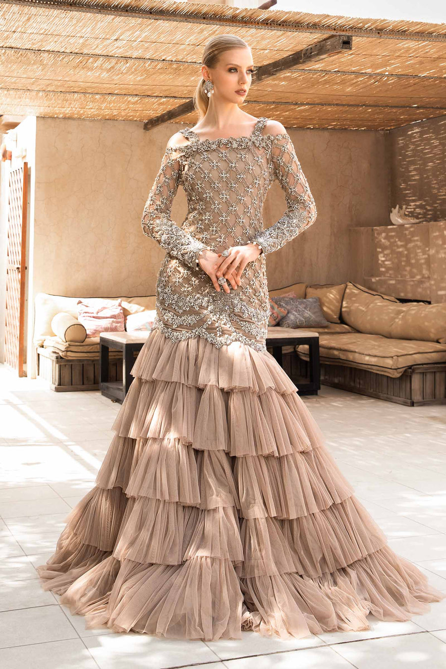 Maria B | Bridal Formals | Milan - by - Libasekhas UK - Registered Vendor of : Maria B - 100% Original Designer Dresss