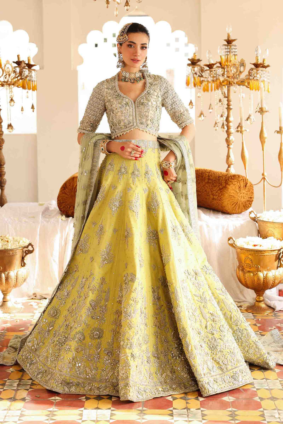 Maria B | Bridal Formals | Malika Jahan - by - Libasekhas UK - Registered Vendor of : Maria B - 100% Original Designer Dresss