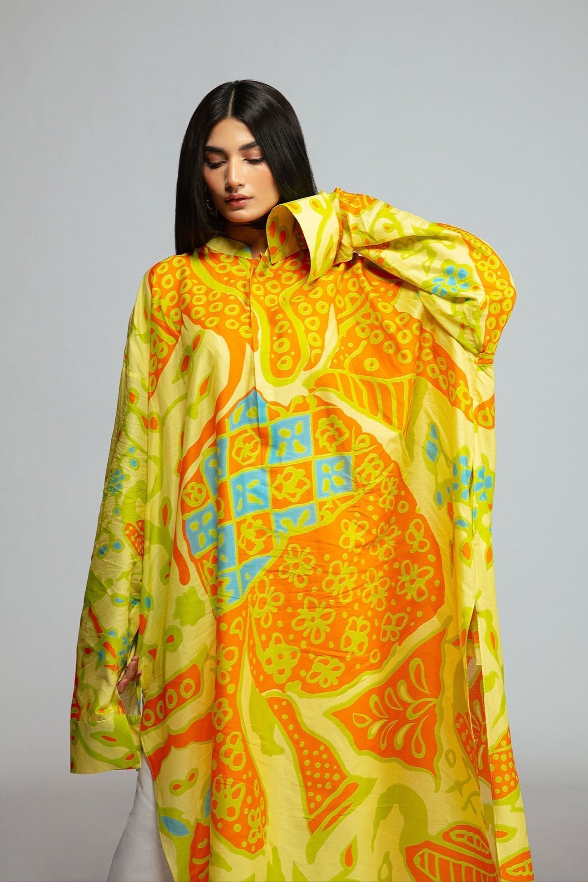 Fahad Hussayn | Tribalvention Formals | Saram - by - Libasekhas UK - Registered Vendor of : Fahad Hussayn - 100% Original Designer Dresss