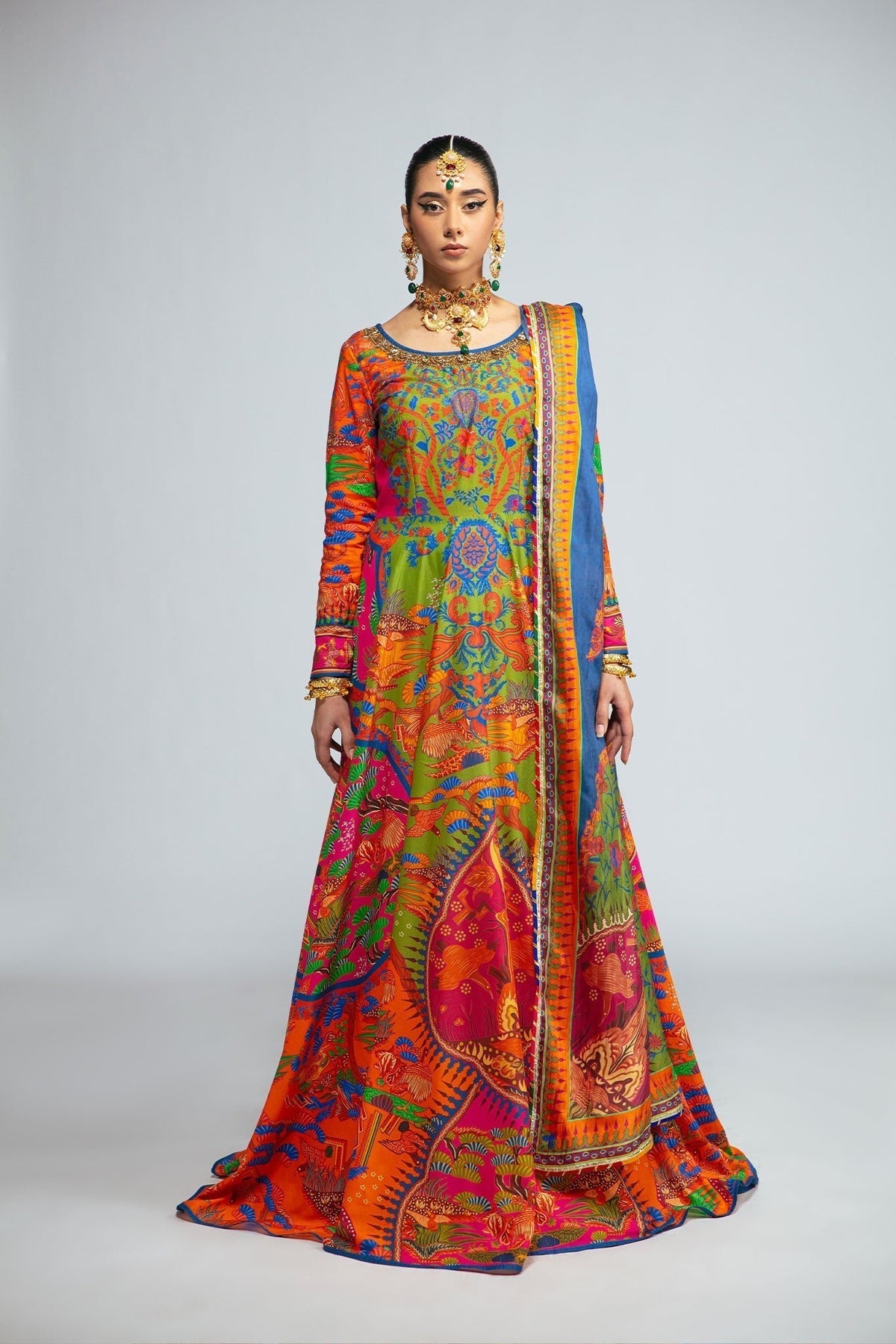 Fahad Hussayn | Tribalvention Formals | Darpan - by - Libasekhas UK - Registered Vendor of : Fahad Hussayn - 100% Original Designer Dresss