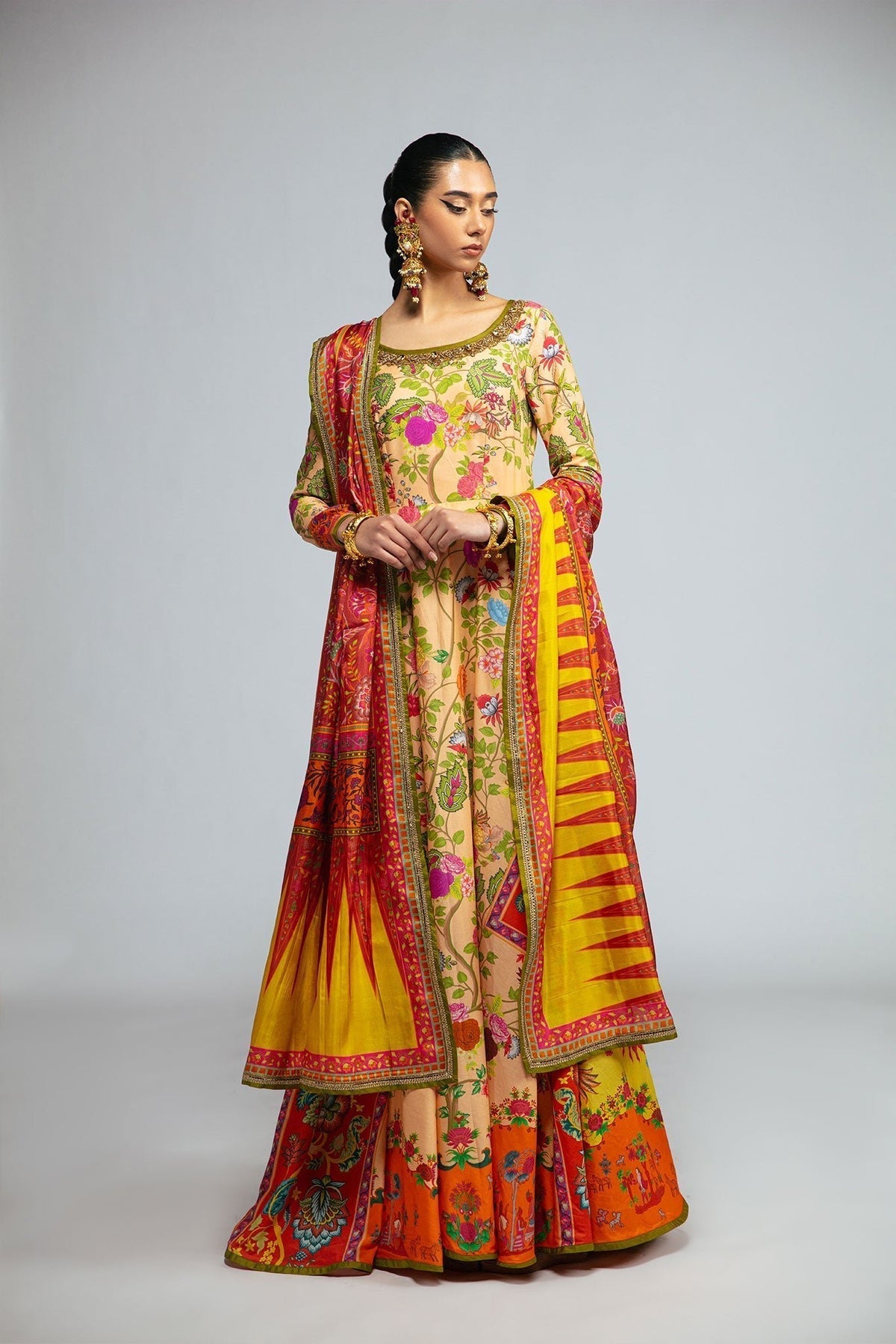 Fahad Hussayn | Tribalvention Formals | Zarin - by - Libasekhas UK - Registered Vendor of : Fahad Hussayn - 100% Original Designer Dresss