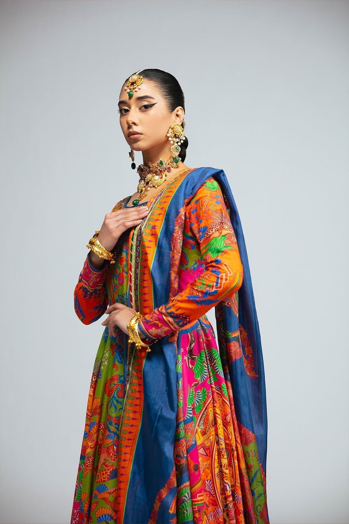 Fahad Hussayn | Tribalvention Formals | Darpan - by - Libasekhas UK - Registered Vendor of : Fahad Hussayn - 100% Original Designer Dresss