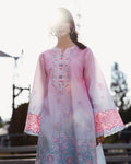 Mushq | Solace Ombre Chikankari | Faint Blossom - by Libasekhas - Registered Vendor of : Mushq - 100% Original Designer Dress