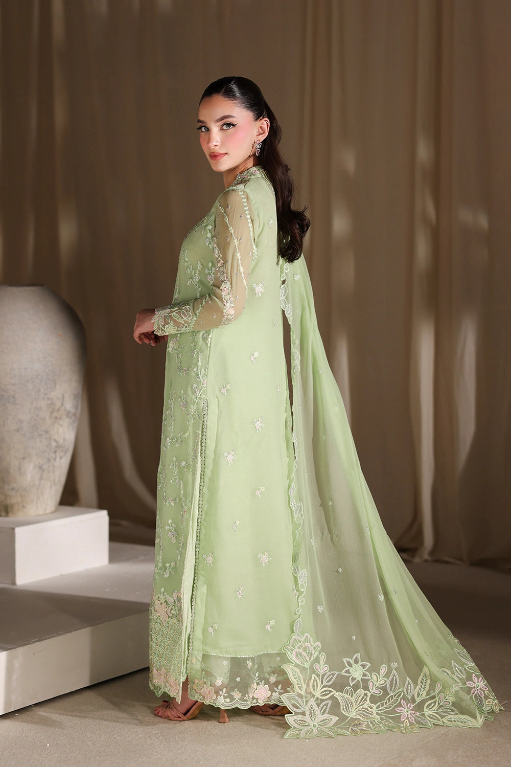 Azure | Azure Luxe | Fairy Fern - by Libasekhas UK - Registered Vendor of : Azure - 100% Original Designer Dress