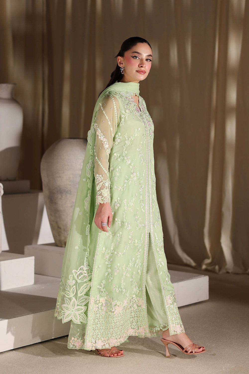 Azure | Azure Luxe | Fairy Fern - by Libasekhas UK - Registered Vendor of : Azure - 100% Original Designer Dress