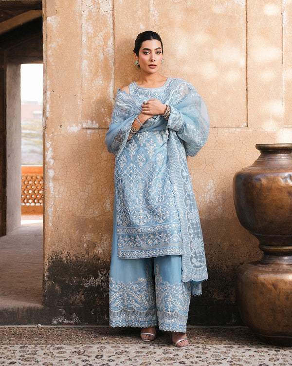 Faiza Saqlain | Zimmal Formals | Yulia - by - Libasekhas UK - Registered Vendor of : Faiza Saqlain - 100% Original Designer Dresss