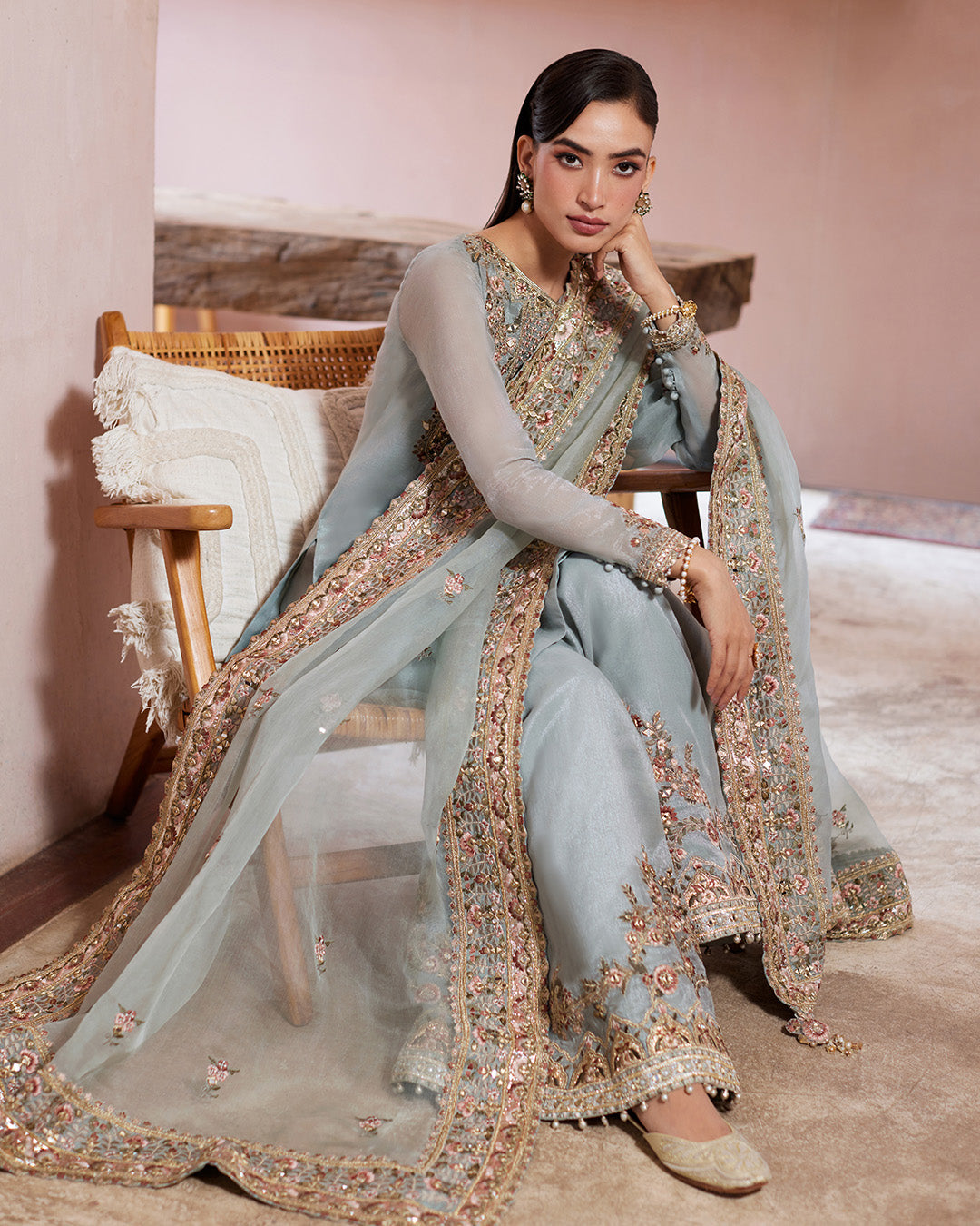 Faiza Saqlain | Aurnia Spring Festive Edit 24 | Zaafia - by - Libasekhas UK - Registered Vendor of : Faiza Saqlain - 100% Original Designer Dresss