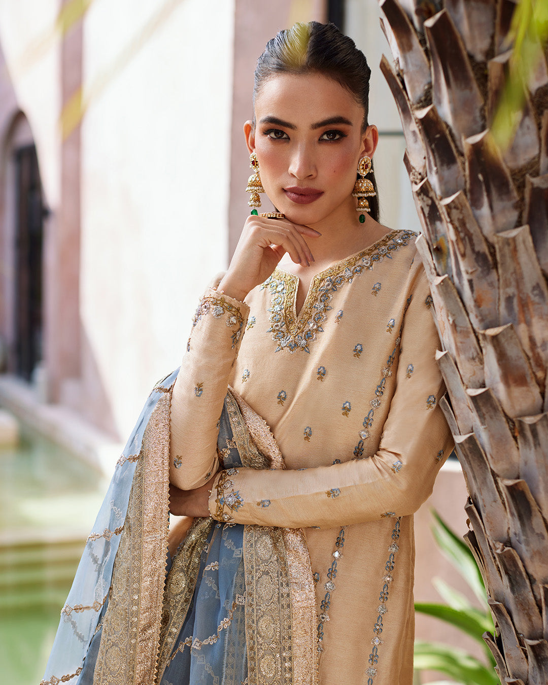 Faiza Saqlain | Aurnia Spring Festive Edit 24 | Yelena - by - Libasekhas UK - Registered Vendor of : Faiza Saqlain - 100% Original Designer Dresss