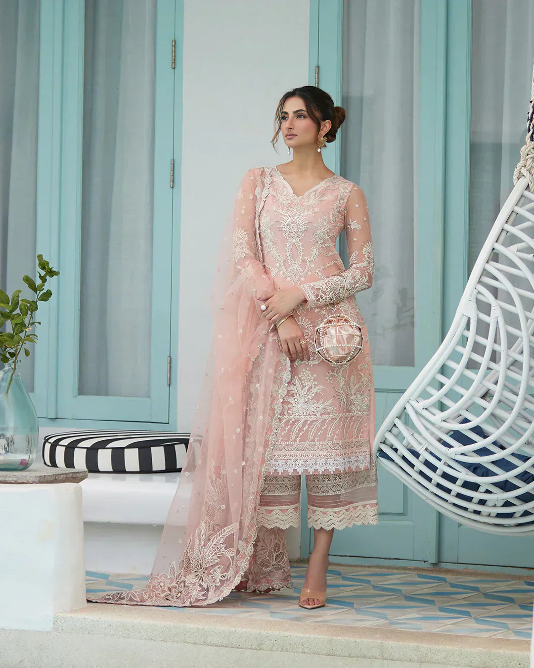 Faiza Saqlain | Liliana Luxury Lawn 24 | Valetta - by - Libasekhas UK - Registered Vendor of : Faiza Saqlain - 100% Original Designer Dresss