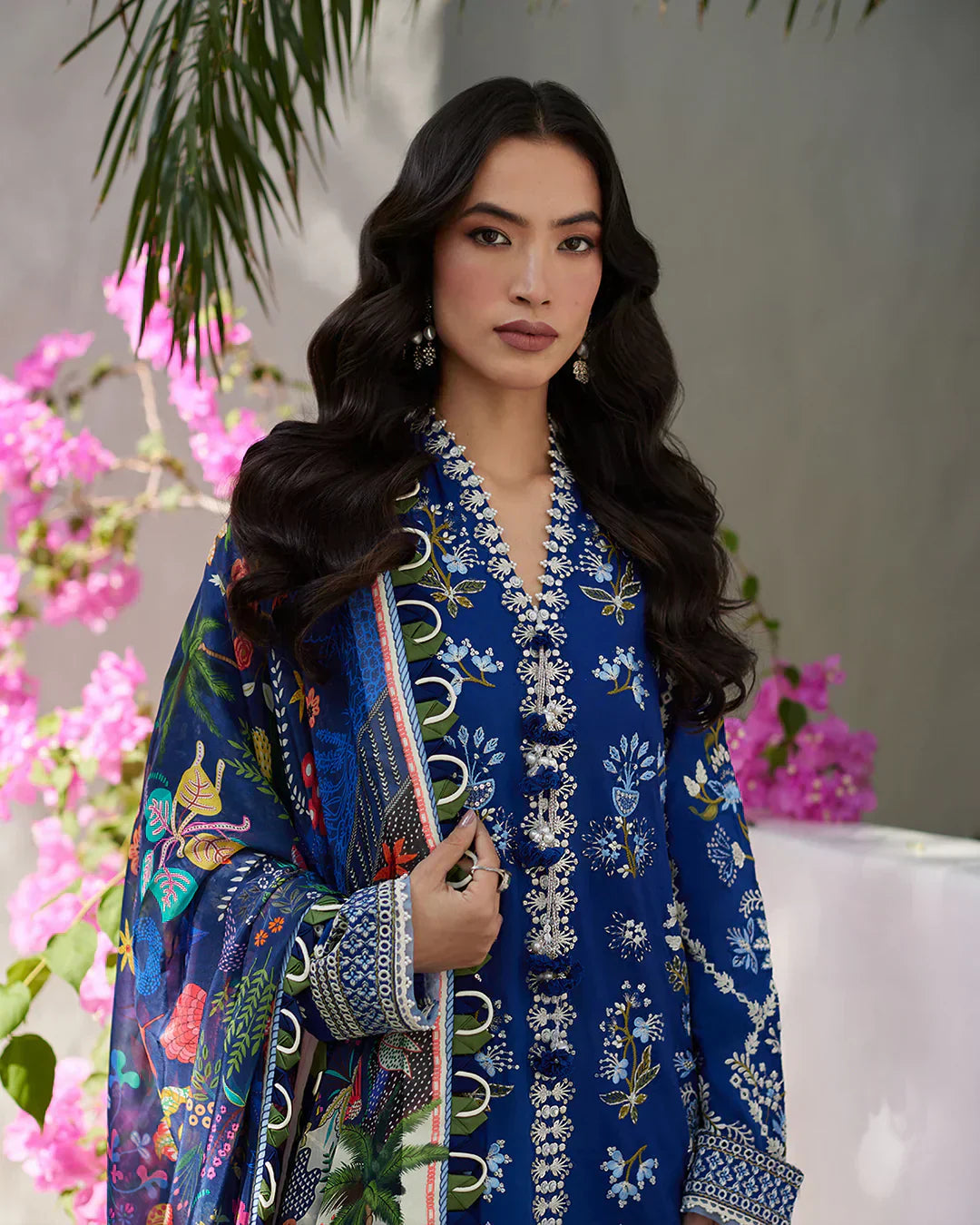 Faiza Saqlain | Liliana Luxury Lawn 24 | Veira - by - Libasekhas UK - Registered Vendor of : Faiza Saqlain - 100% Original Designer Dresss