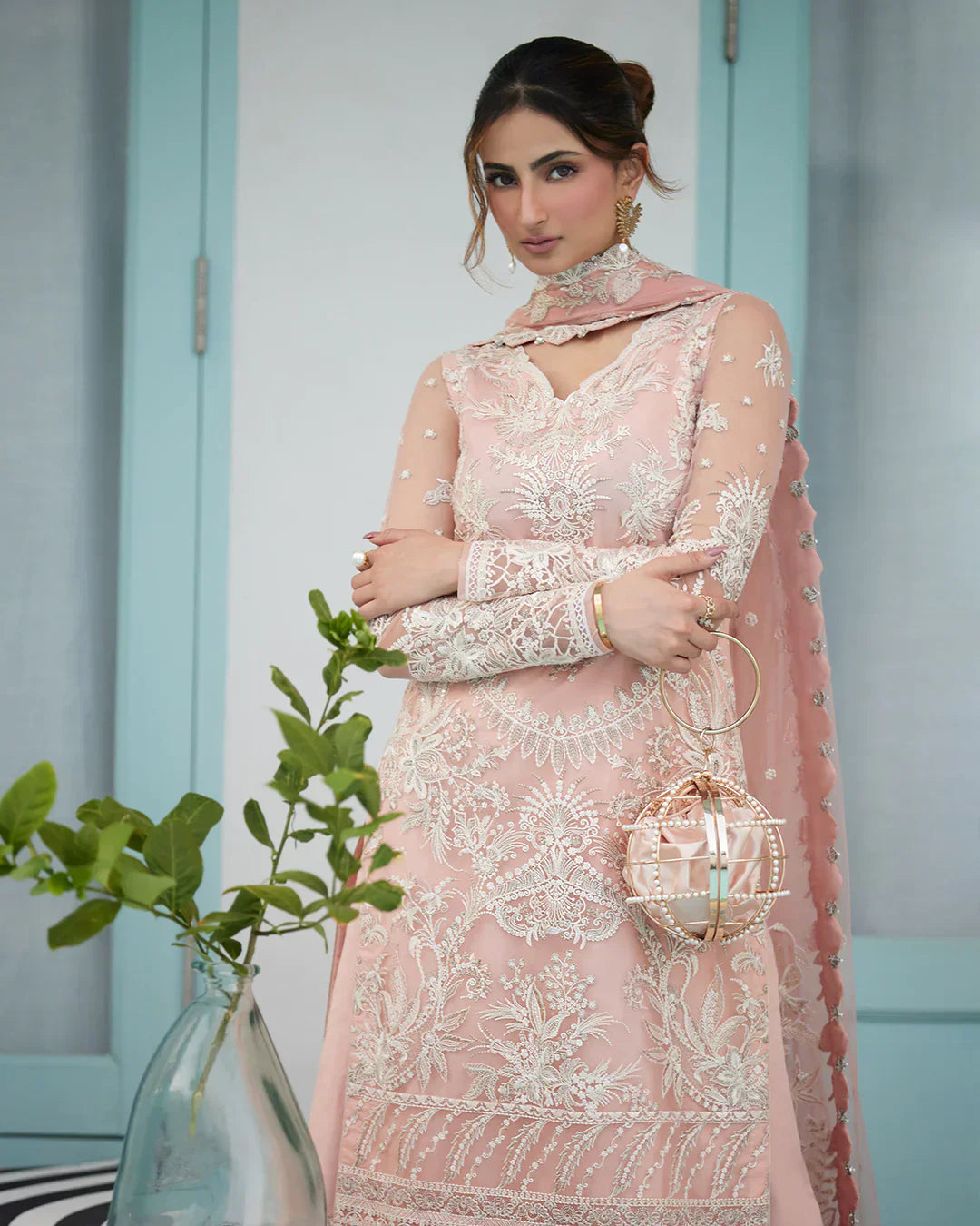 Faiza Saqlain | Liliana Luxury Lawn 24 | Valetta - by - Libasekhas UK - Registered Vendor of : Faiza Saqlain - 100% Original Designer Dresss