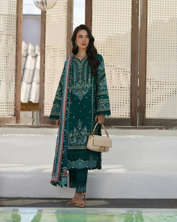 Faiza Saqlain | Liliana Luxury Lawn 24 | Milena - by - Libasekhas UK - Registered Vendor of : Faiza Saqlain - 100% Original Designer Dresss