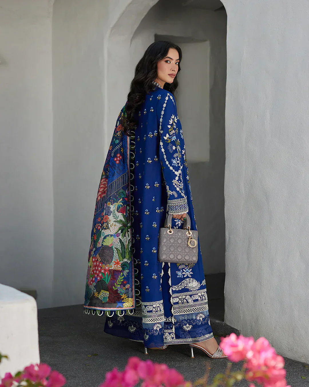 Faiza Saqlain | Liliana Luxury Lawn 24 | Veira - by - Libasekhas UK - Registered Vendor of : Faiza Saqlain - 100% Original Designer Dresss