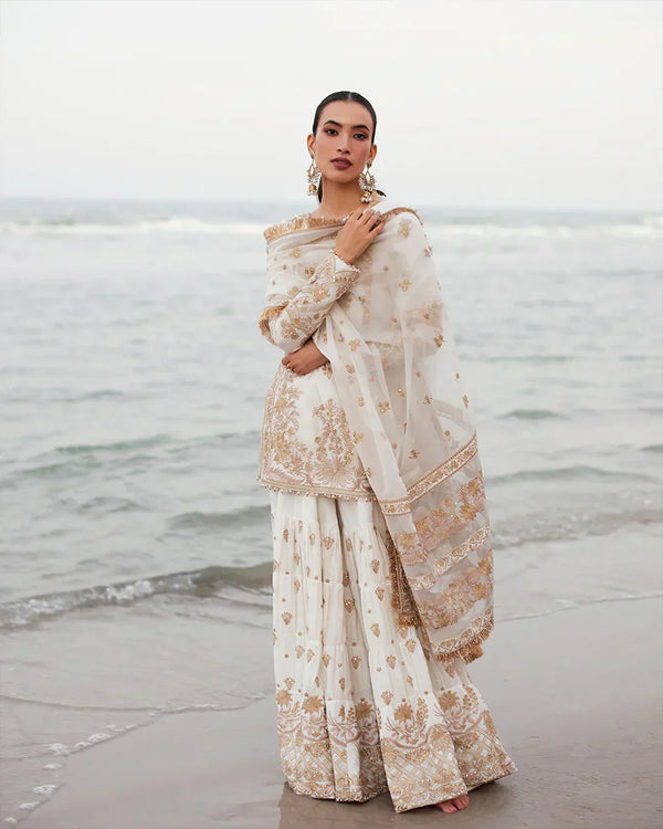 Faiza Saqlain | Liliana Luxury Lawn 24 | Mirhana - by - Libasekhas UK - Registered Vendor of : Faiza Saqlain - 100% Original Designer Dresss