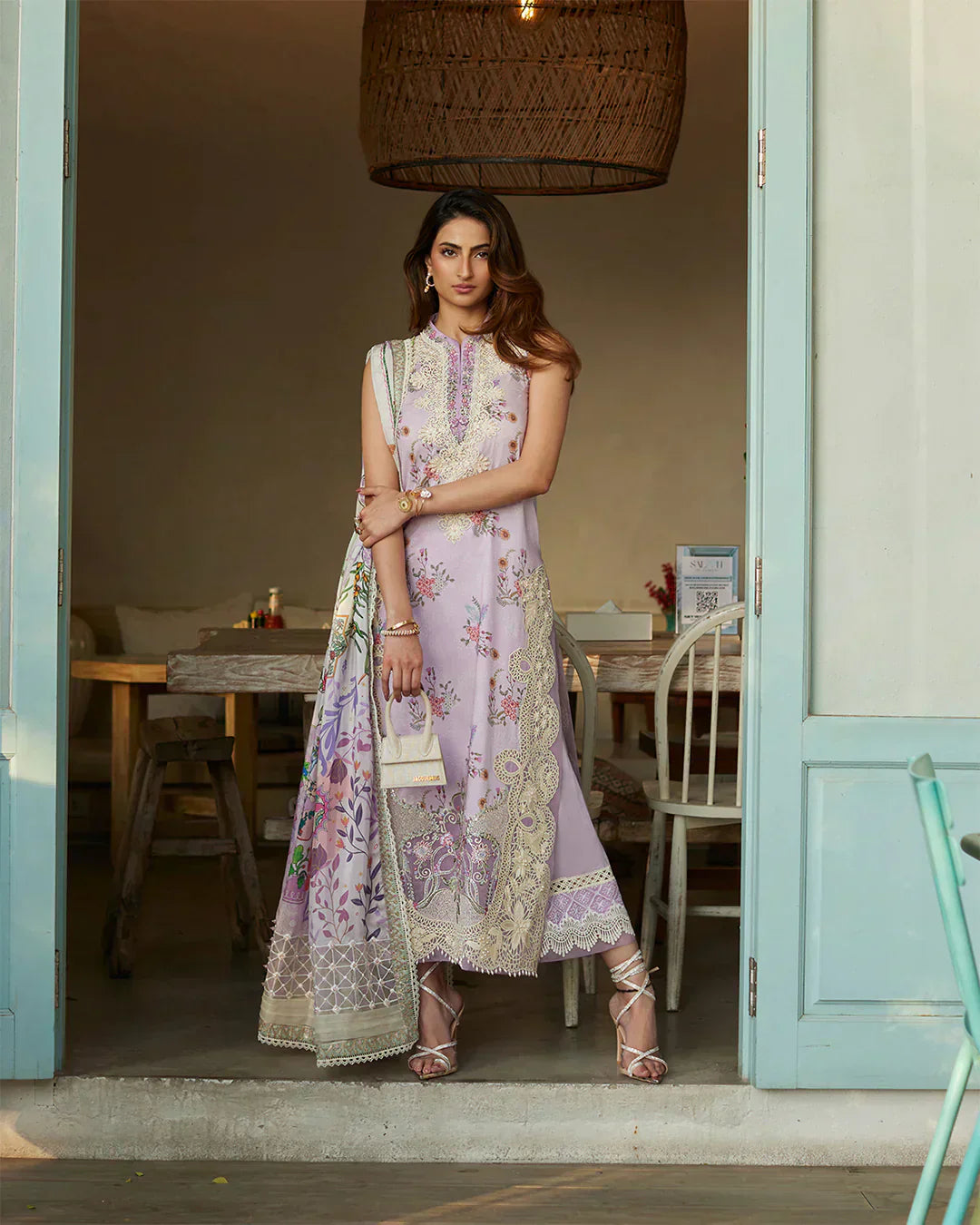 Faiza Saqlain | Liliana Luxury Lawn 24 | Nazeli - by - Libasekhas UK - Registered Vendor of : Faiza Saqlain - 100% Original Designer Dresss