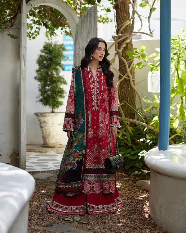 Faiza Saqlain | Liliana Luxury Lawn 24 | Sivana - by - Libasekhas UK - Registered Vendor of : Faiza Saqlain - 100% Original Designer Dresss