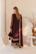 Farasha | Ritzier Festive Formals | Mulberry Glaze - by - Libasekhas UK - Registered Vendor of : Farasha - 100% Original Designer Dresss