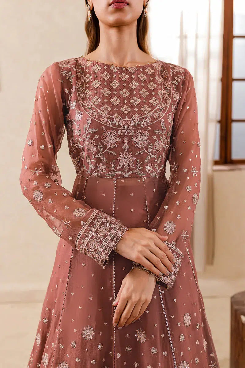 Farasha | Ritzier Festive Formals | Tan Gleam - by - Libasekhas UK - Registered Vendor of : Farasha - 100% Original Designer Dresss
