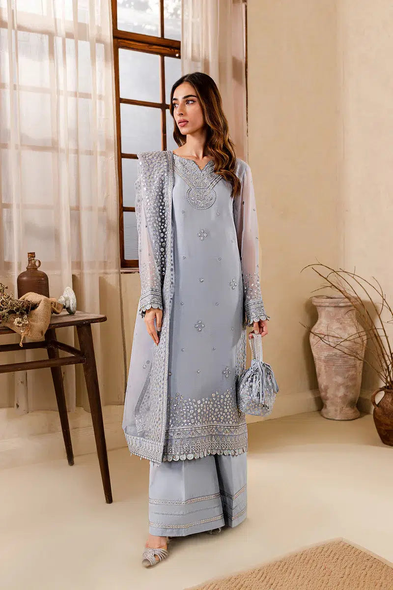 Farasha | Ritzier Festive Formals | Cosmic Sky - by - Libasekhas UK - Registered Vendor of : Farasha - 100% Original Designer Dresss