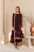Farasha | Ritzier Festive Formals | Mulberry Glaze - by - Libasekhas UK - Registered Vendor of : Farasha - 100% Original Designer Dresss
