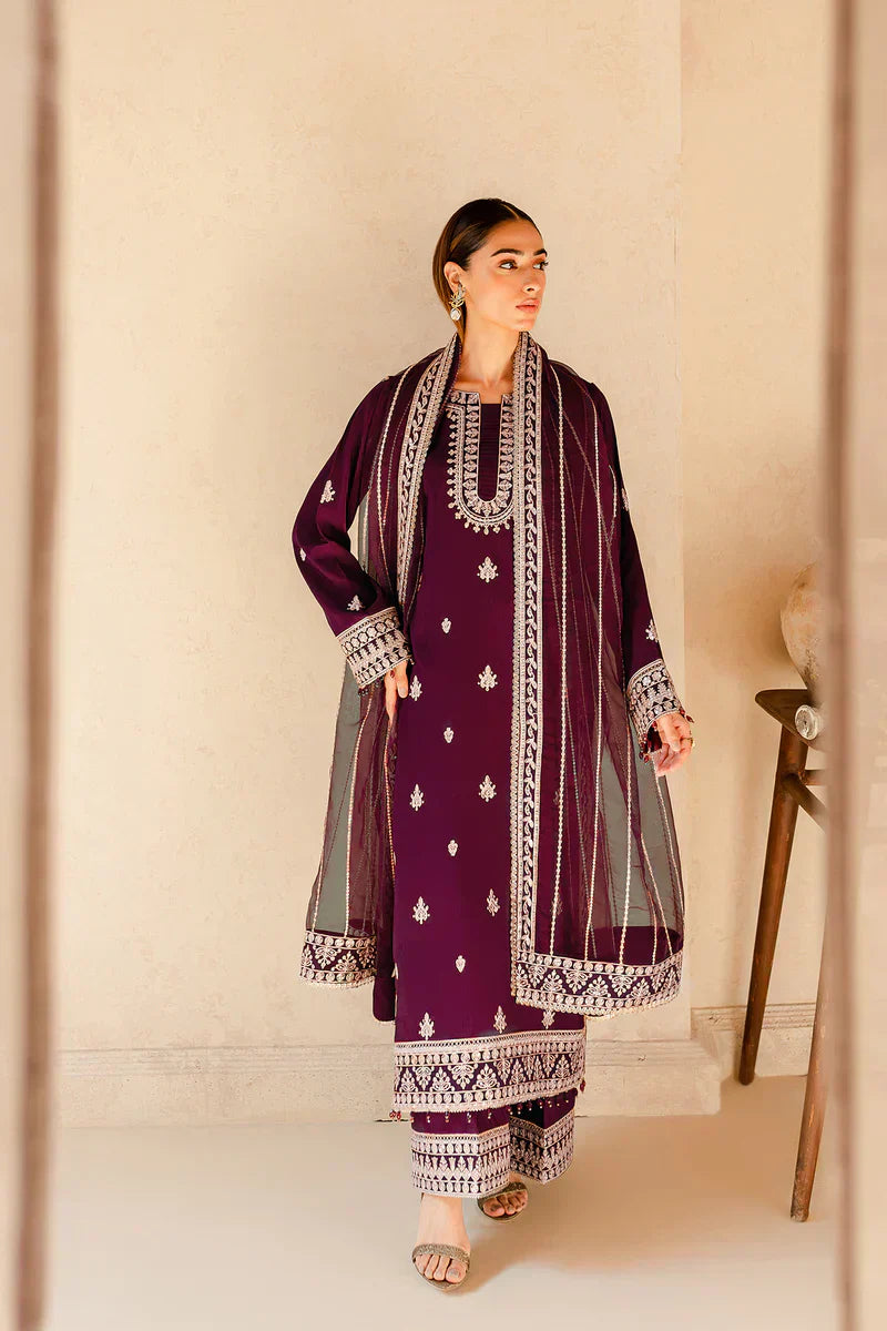 Farasha | Ritizer Festive Formals | Roseate Muse - by - Libasekhas UK - Registered Vendor of : Farasha - 100% Original Designer Dresss