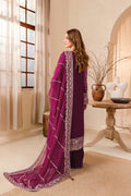 Farasha | Ritizer Festive Formals | Magenta Marvel - by - Libasekhas UK - Registered Vendor of : Farasha - 100% Original Designer Dresss