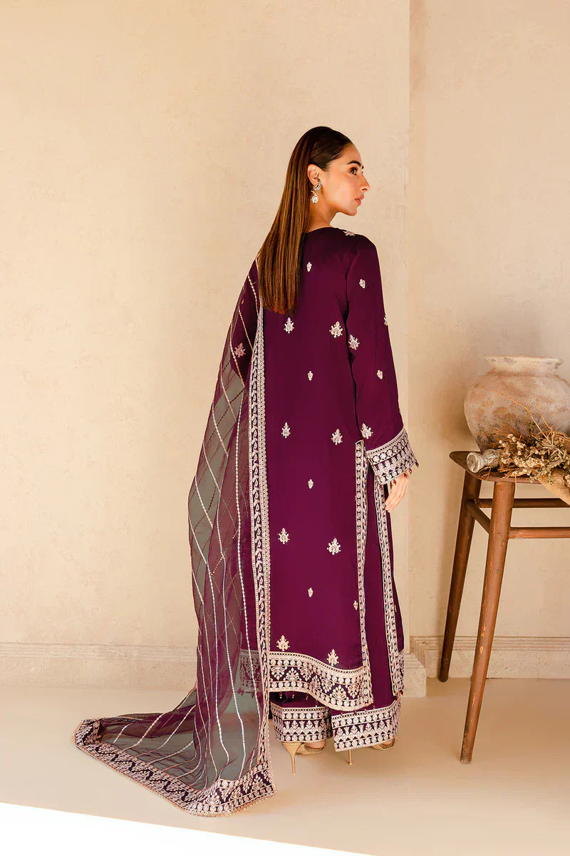 Farasha | Ritizer Festive Formals | Roseate Muse - by - Libasekhas UK - Registered Vendor of : Farasha - 100% Original Designer Dresss