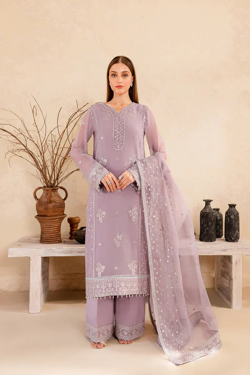 Farasha | Ritizer Festive Formals | Lilac Glow - by - Libasekhas UK - Registered Vendor of : Farasha - 100% Original Designer Dresss