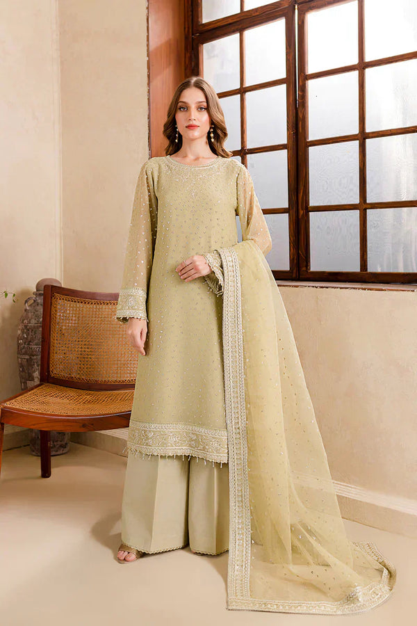 Farasha | Ritizer Festive Formals | Daisy Glow - by - Libasekhas UK - Registered Vendor of : Farasha - 100% Original Designer Dresss